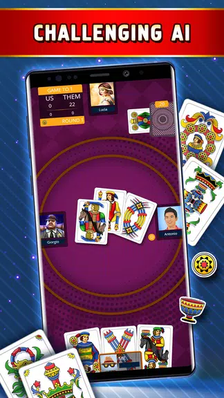 Briscola Offline - Card Game應用截圖第2張