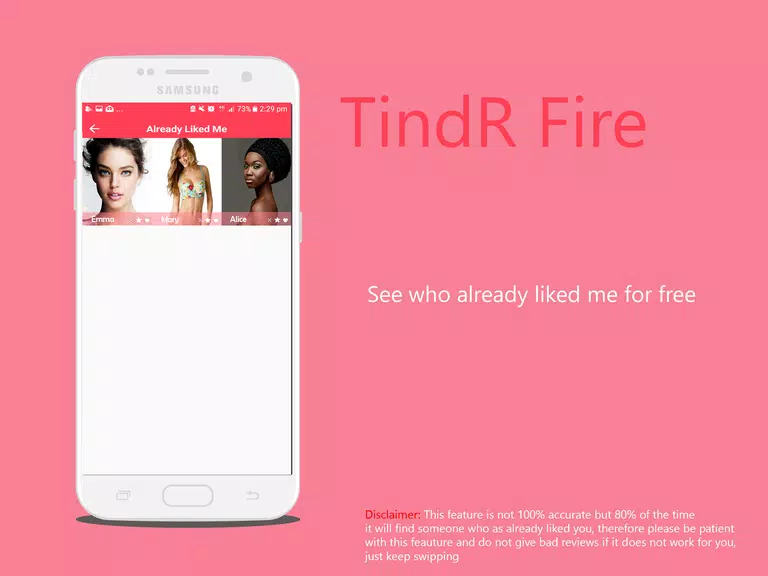 TindR Fire Captura de pantalla 2