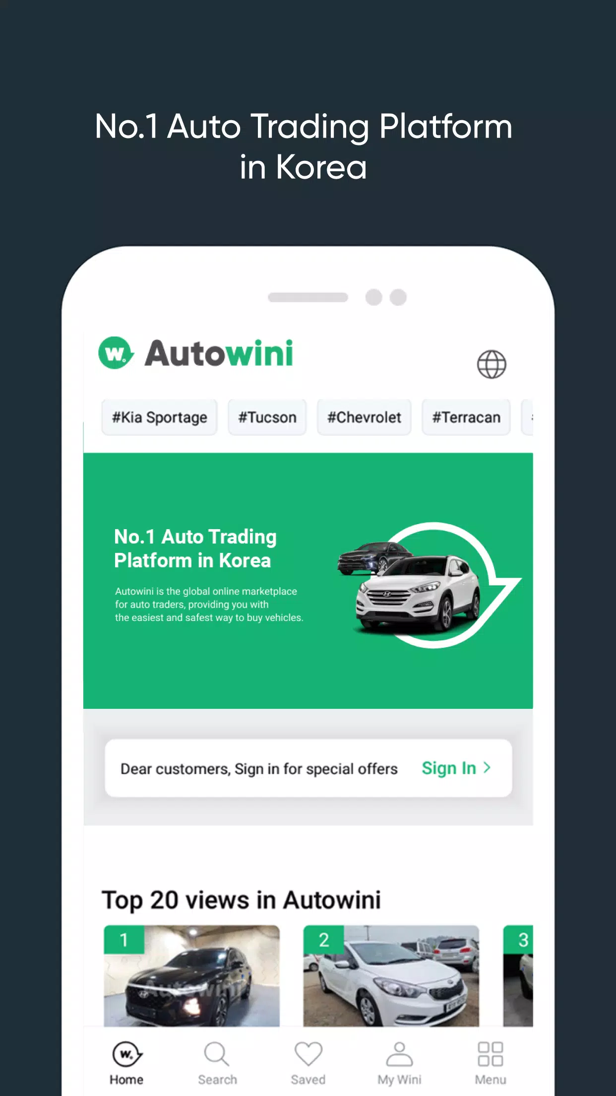Autowini Captura de pantalla 1