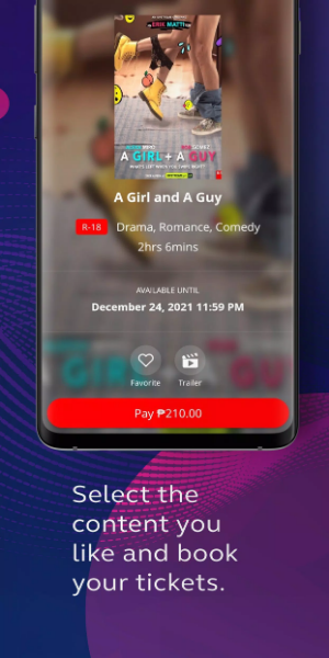 GMovies - Movie Ticketing App Скриншот 3