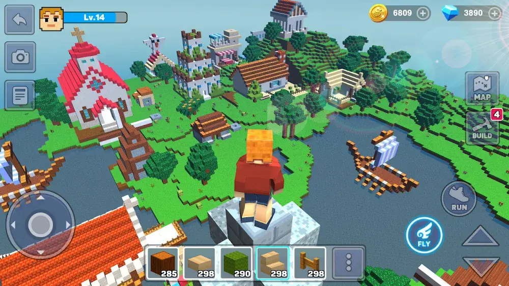 MiniCraft: Blocky Craft 2022 ဖန်သားပြင်ဓာတ်ပုံ 3