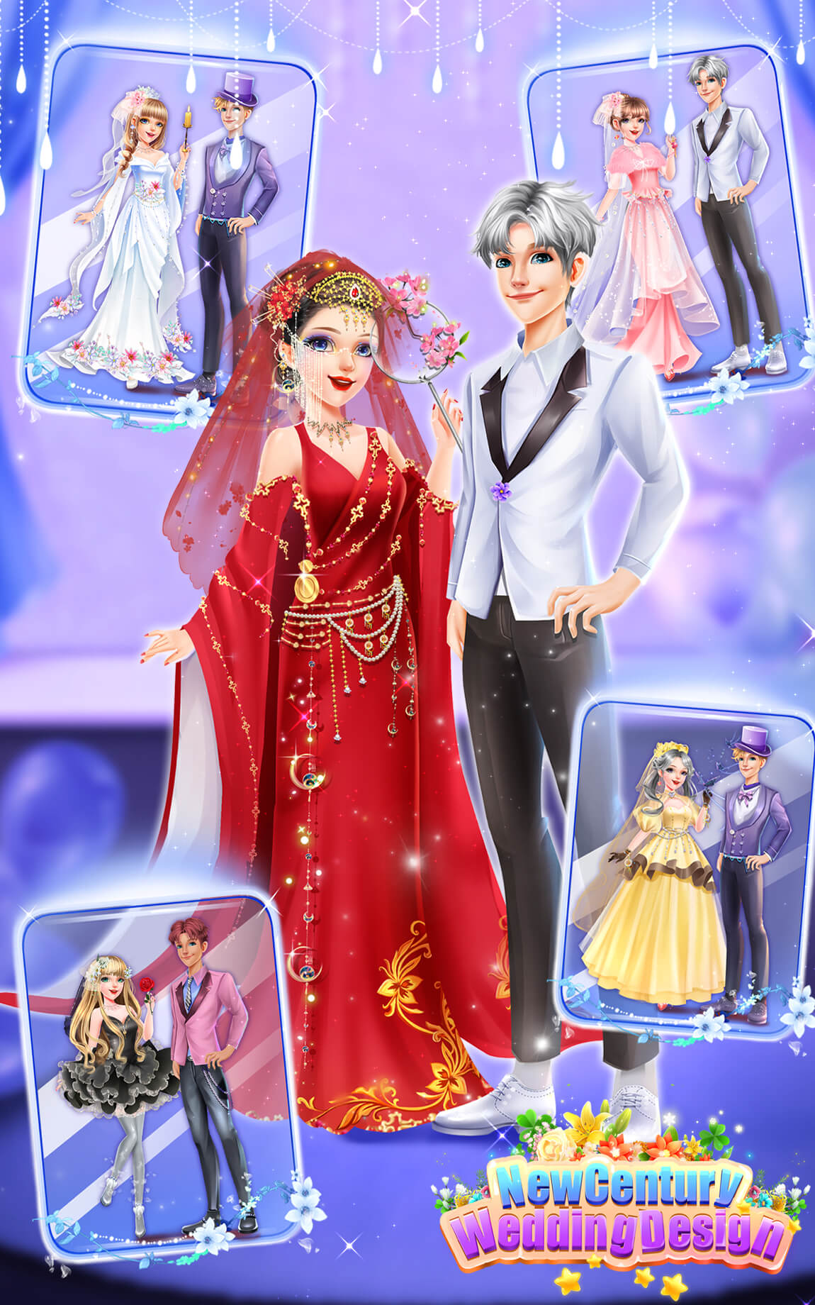 Century Wedding dressup Design Zrzut ekranu 1