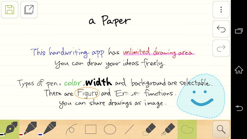 Handwriting memo a Paper Ekran Görüntüsü 2