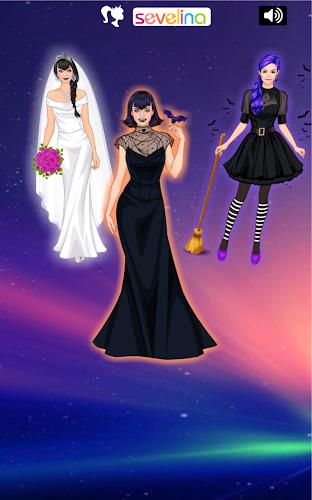 Sweet Vampire Wedding dress up Captura de tela 1