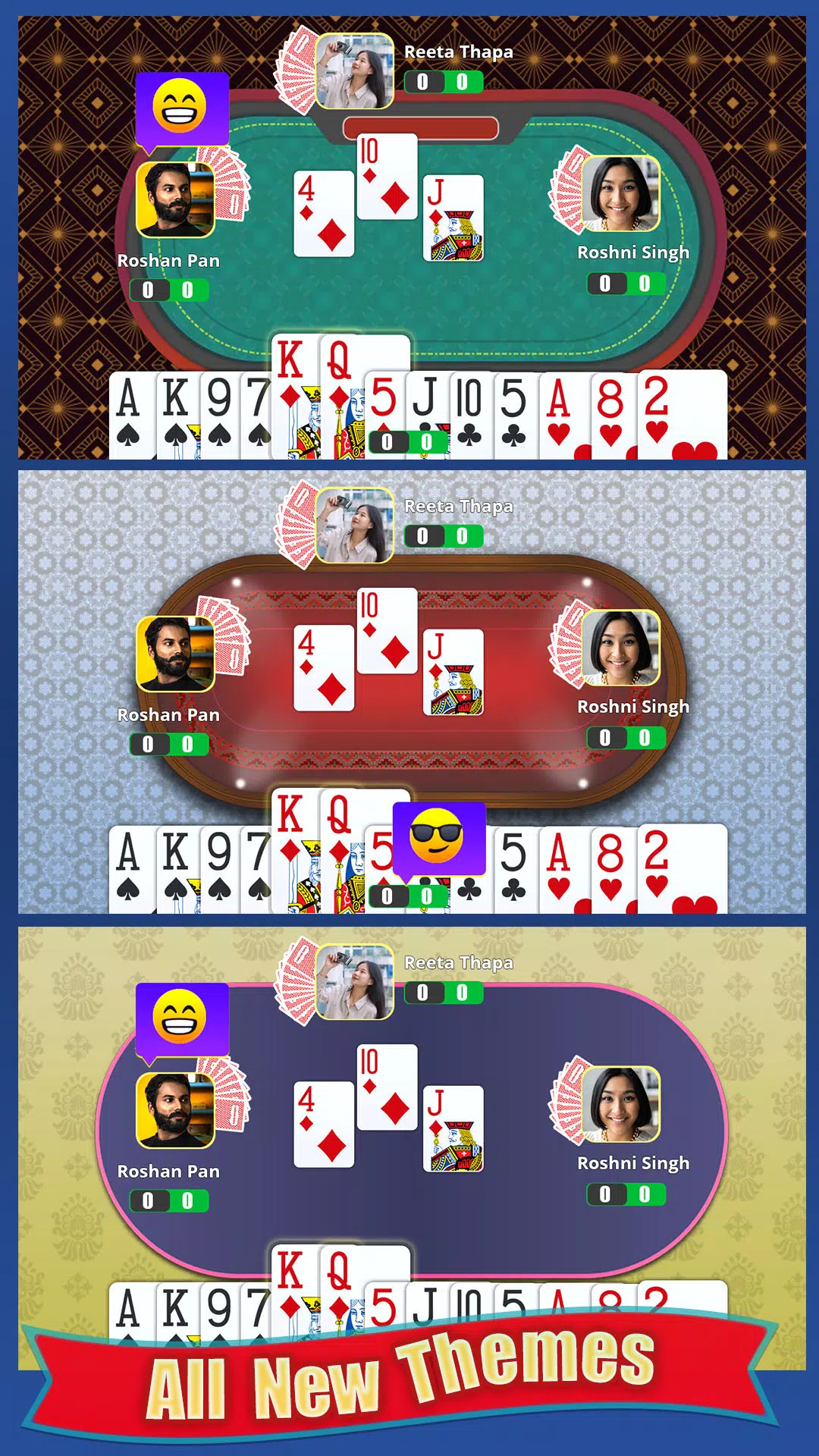 Call Break Online Card Game ภาพหน้าจอ 2