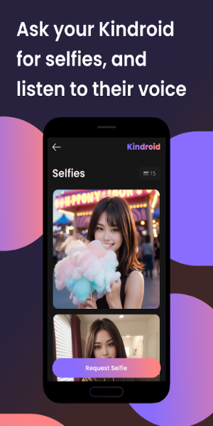 Kindroid: AI Companion Chat Скриншот 2