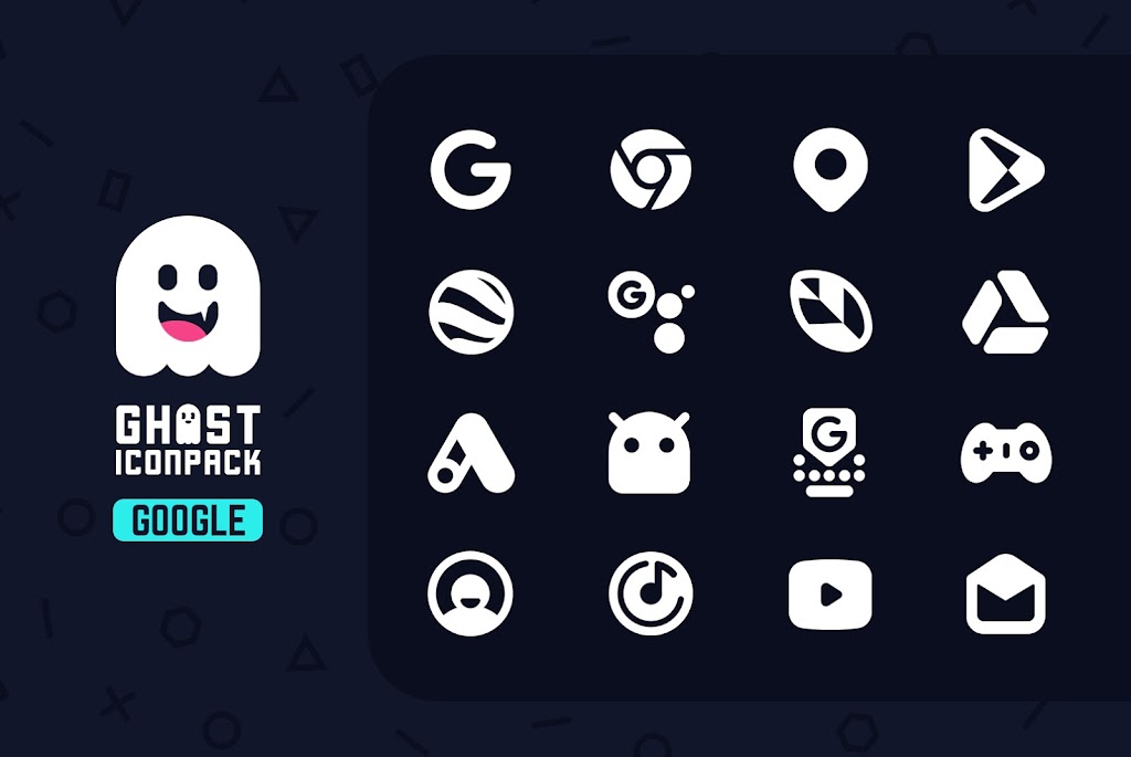 Schermata Ghost Icon Pack Mod 2