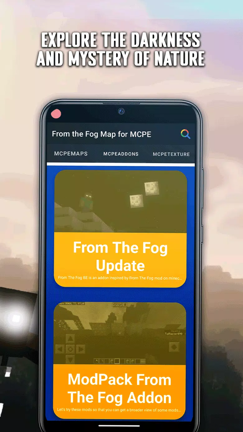 From the Fog Map for MCPE 스크린샷 3