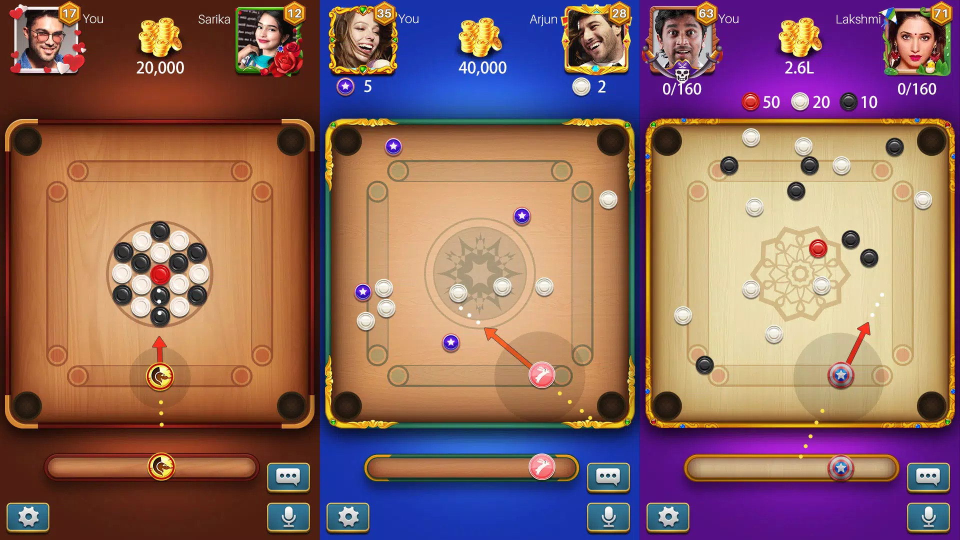 Carrom Meta Screenshot 1