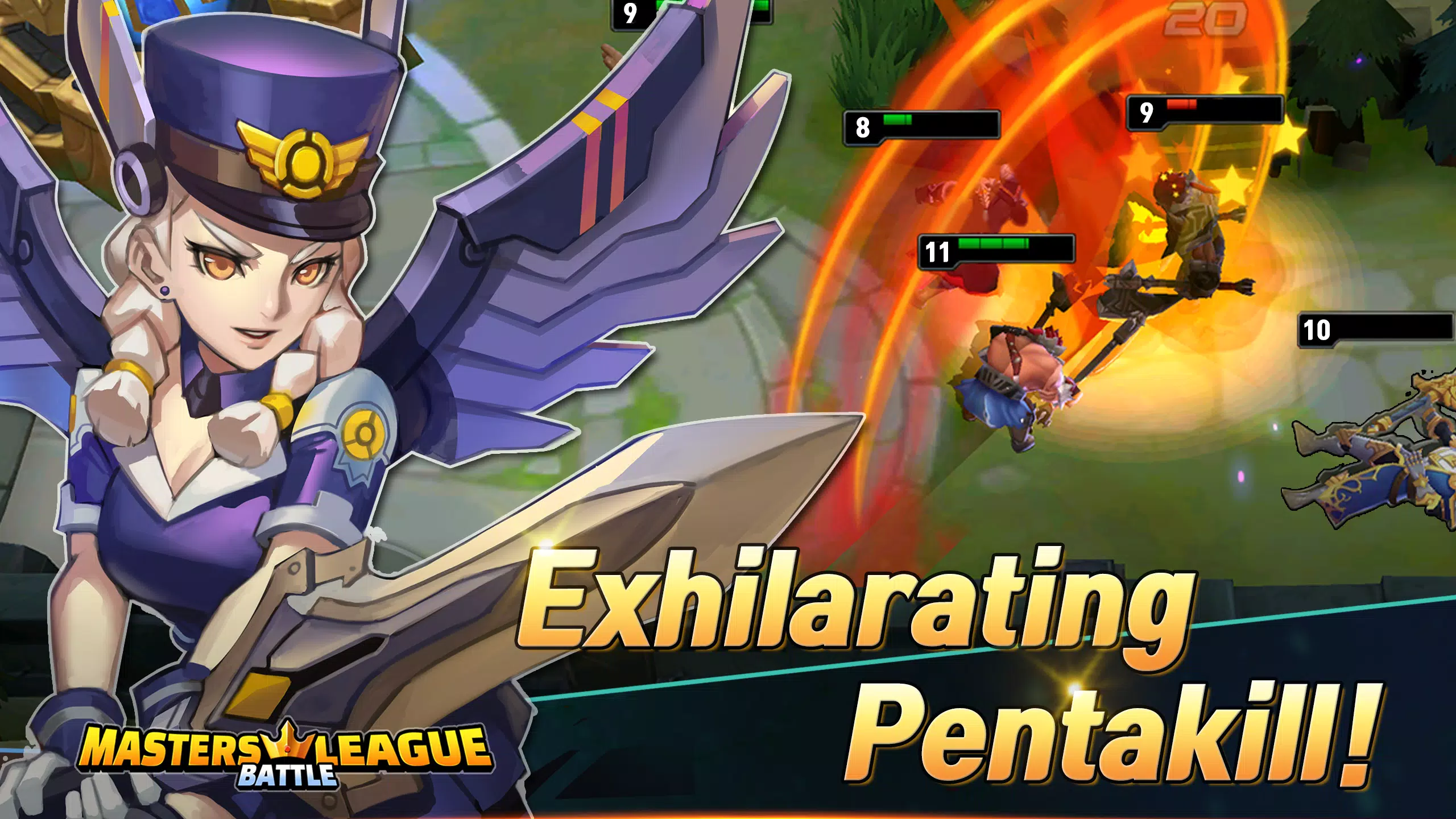 Moba League:PvP Trainer Captura de tela 3