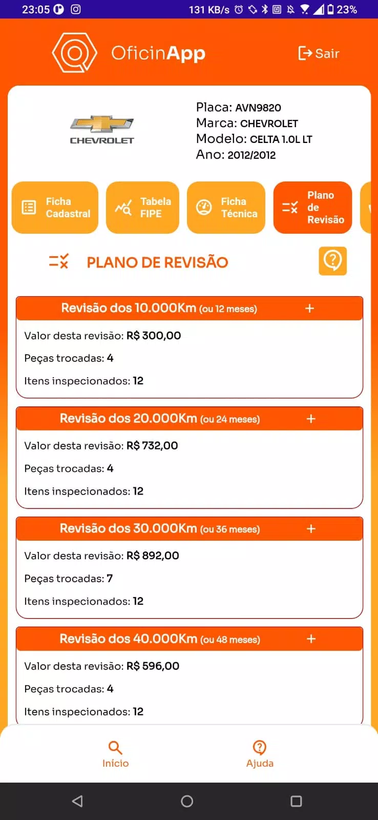 OficinApp Captura de pantalla 3