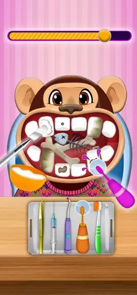 Hippo's Doctor : Dentist Games Captura de tela 2