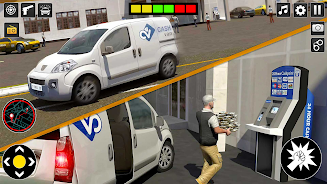 Bank Cash Van Driver Simulator Capture d'écran 4