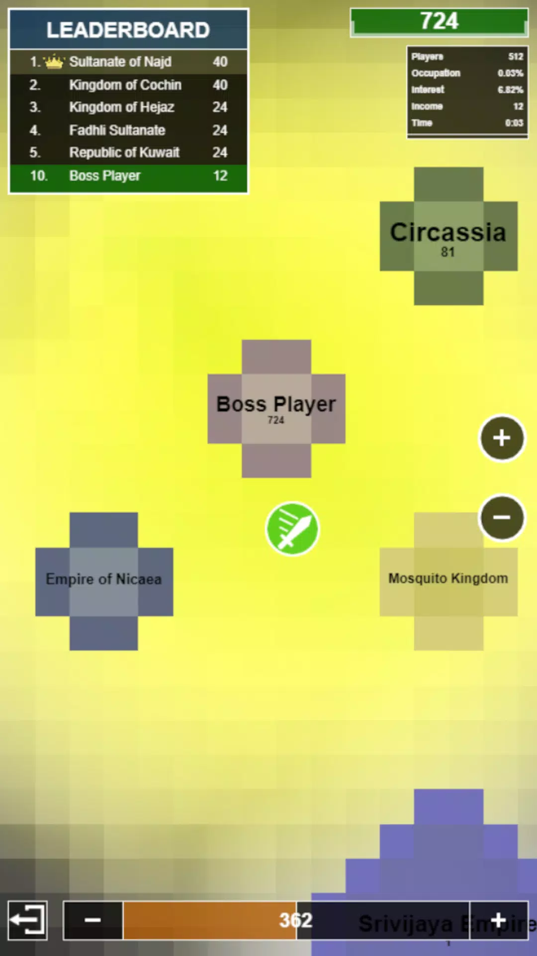 Territorial.io Captura de tela 1