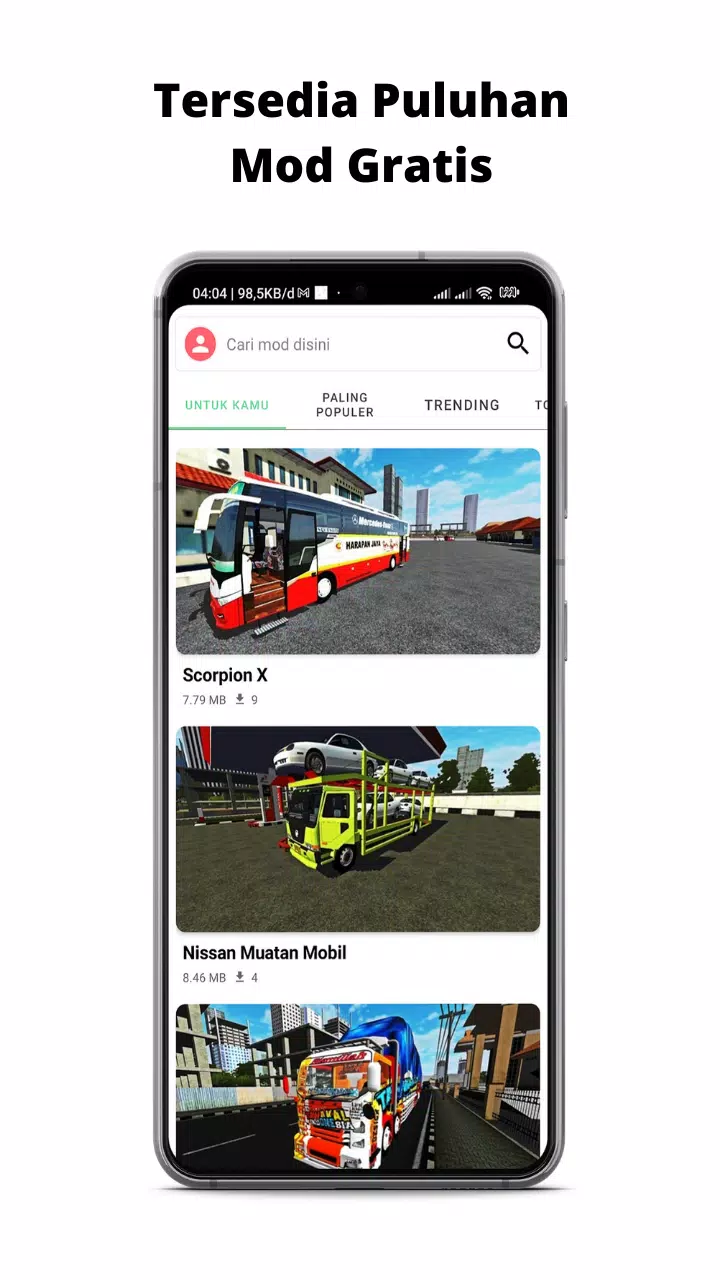 Mod BUSSID Truk Canter Tawakal应用截图第2张