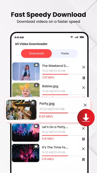 Video Downloader App - Mesh Capture d'écran 3