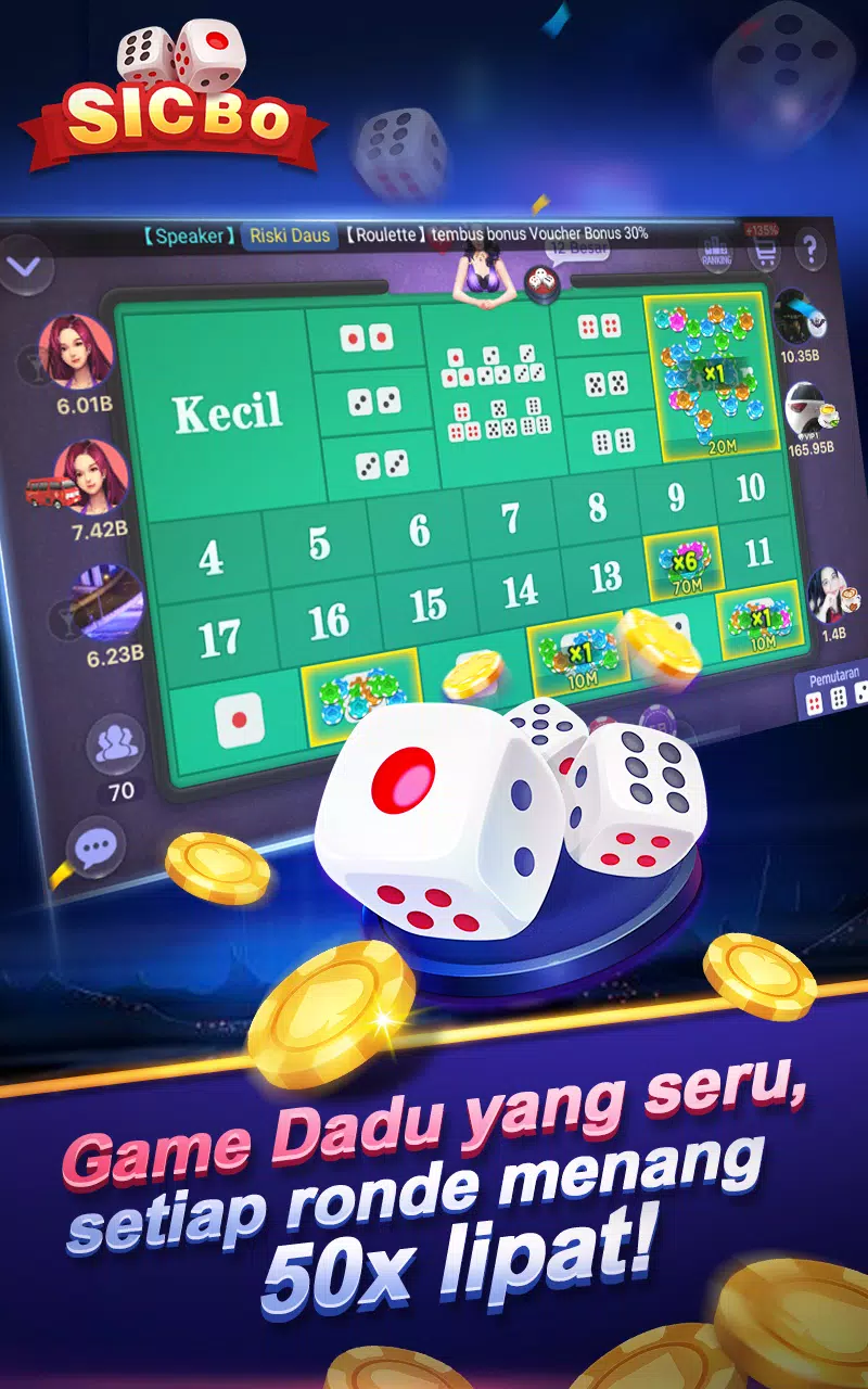 SicBo Casino Dice Game Tangkapan skrin 4