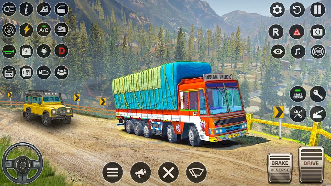 USA Truck Long Vehicle Offline Captura de pantalla 4