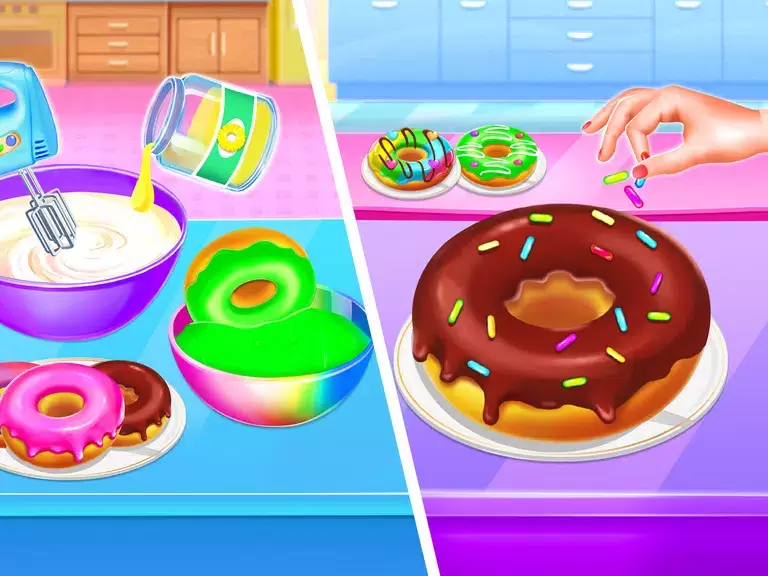 Schermata Make Donuts Game - Donut Maker 1