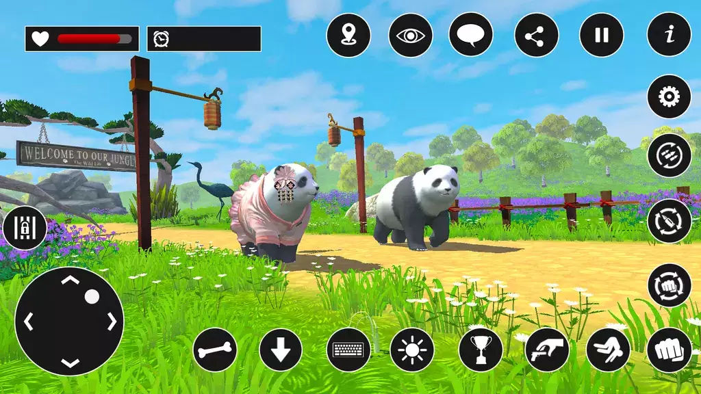 Panda Game: Animal Games スクリーンショット 1