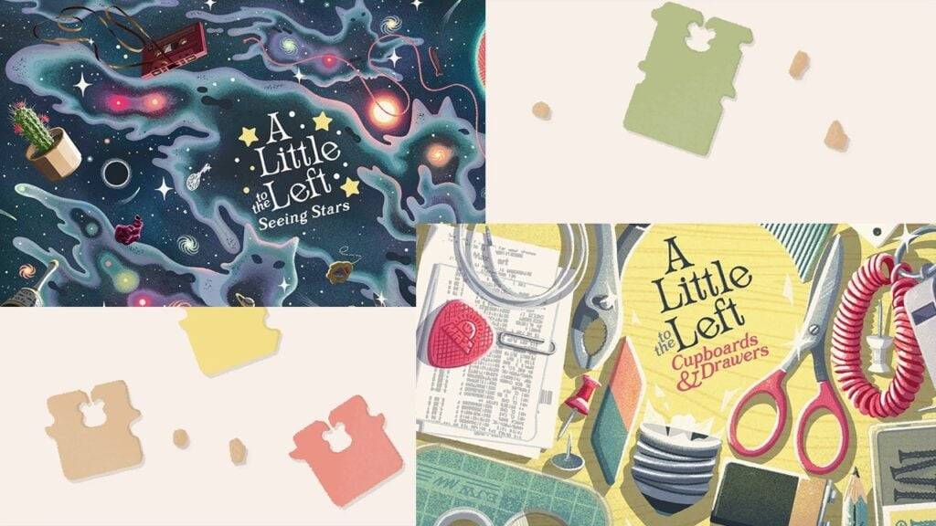 A Little to the Left Releases Two DLCs Cupboards & Drawers and Seeing Stars