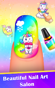 Nail polish game nail art Screenshot 1