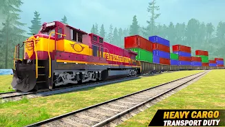 City Train Driving Train Games स्क्रीनशॉट 3