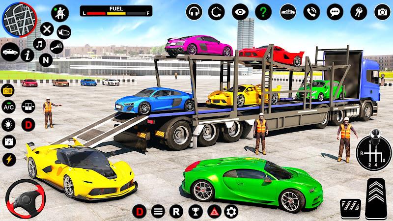 Car Transport Truck Games スクリーンショット 1