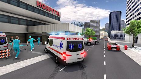 Ambulance Simulator Car Driver应用截图第1张