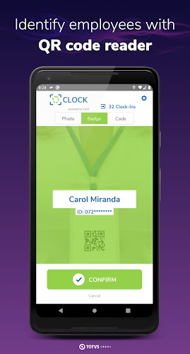 TOTVS RH Clock In Captura de tela 2