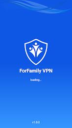 ForFamily VPN (Unlimited VPN) Ảnh chụp màn hình 1