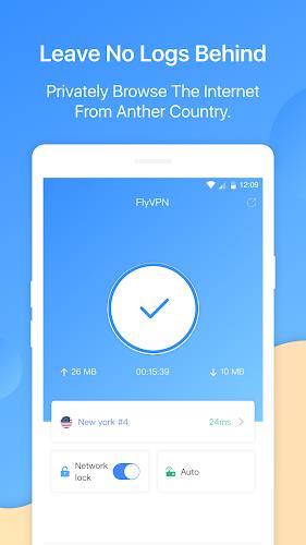 FlyVPN - 专业VPN，静态IP代理应用截图第1张