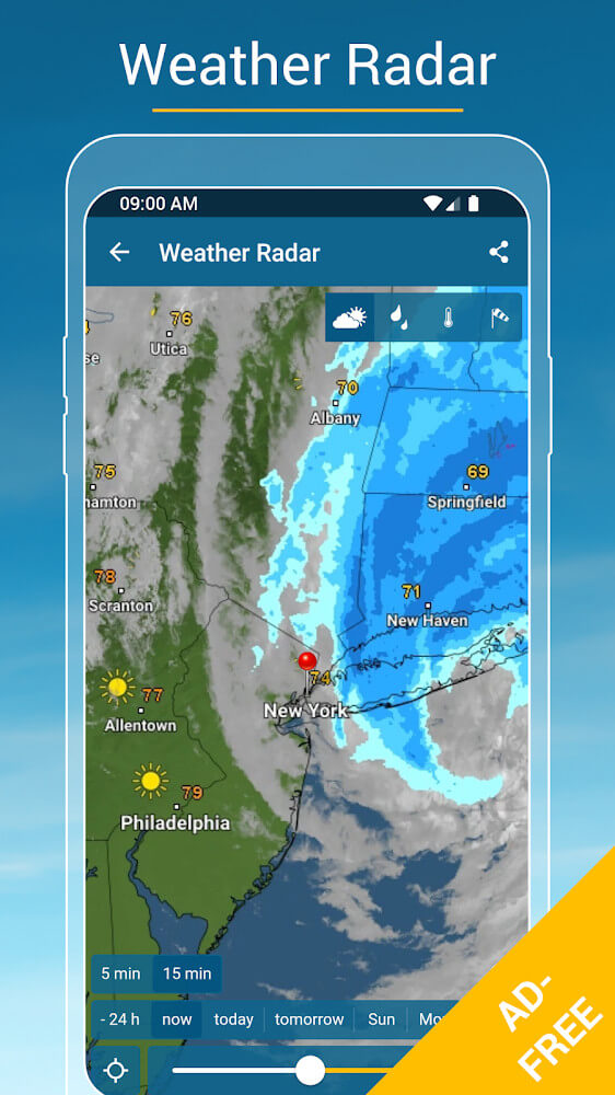 Weather & Radar Pro應用截圖第2張