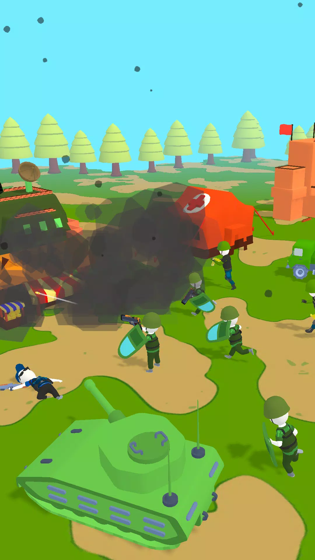 Island Warfare 3D: Guns' Land Captura de tela 4