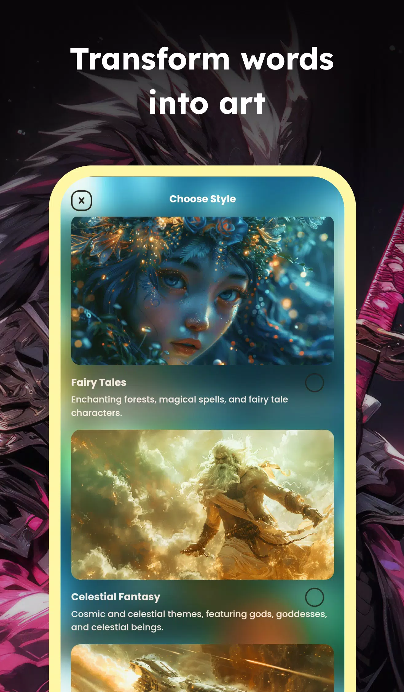 AI Fantasy Art Generator Screenshot 2