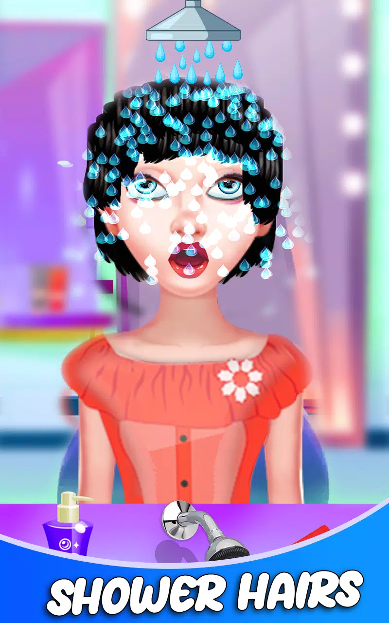 Fashion Girls Hair Salon Games Captura de pantalla 4