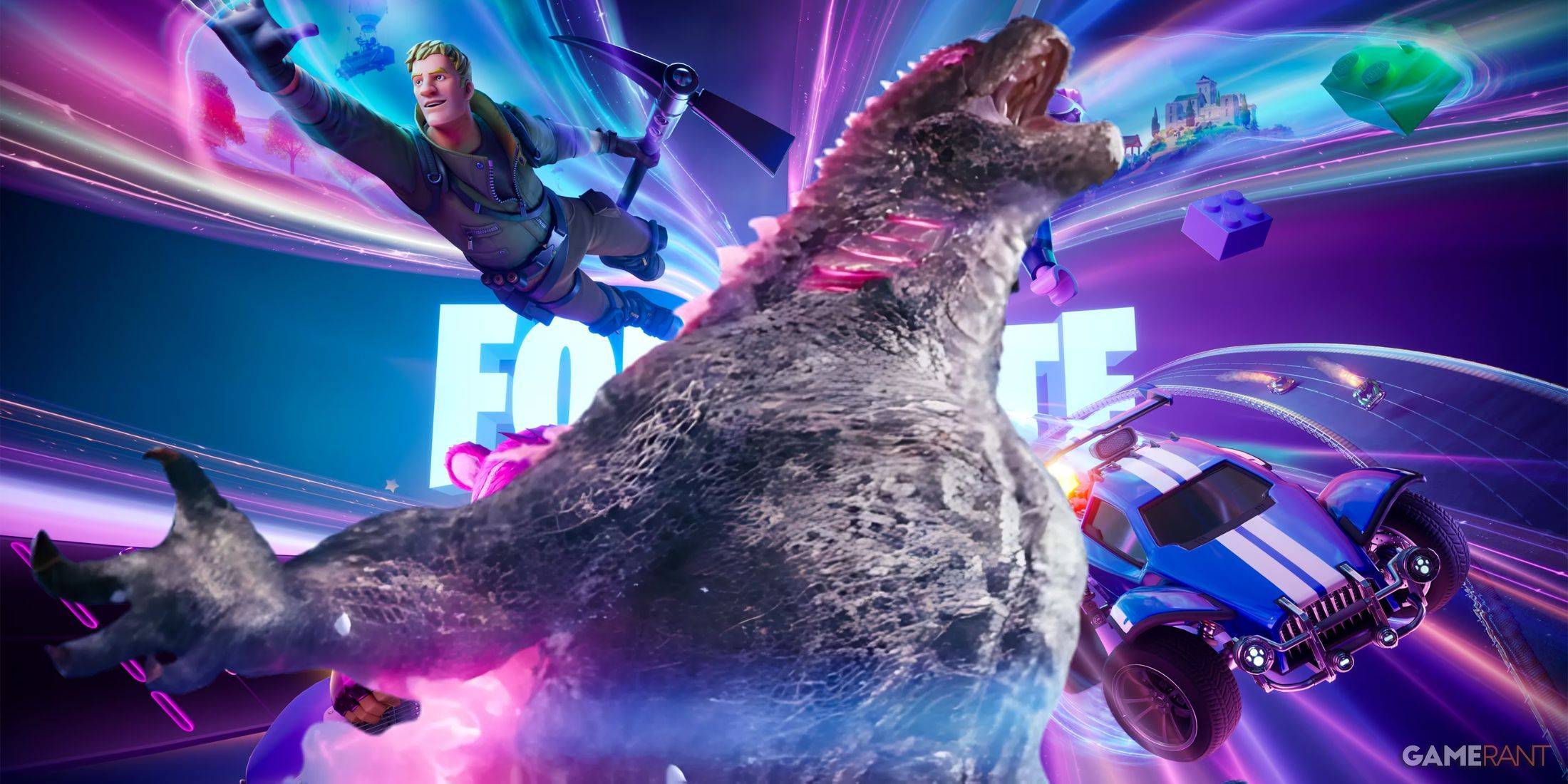 La fuite de Fortnite taquine plus Godzilla et Monsterverse Skins