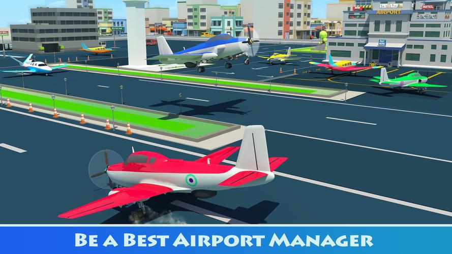 Airport Tycoon Manager Games Captura de pantalla 1