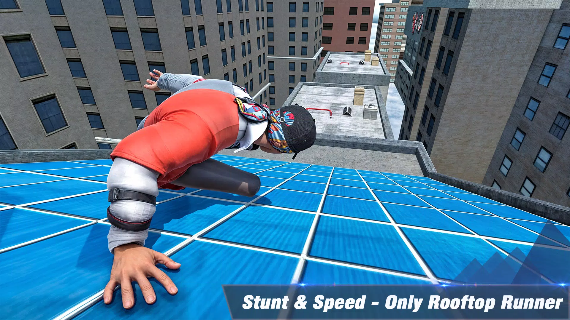 Going Up Parkour Only Rooftop Captura de tela 1