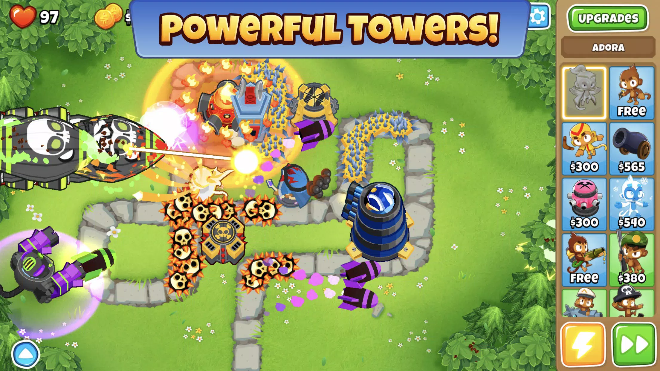 Bloons TD 6 NETFLIX Captura de tela 2
