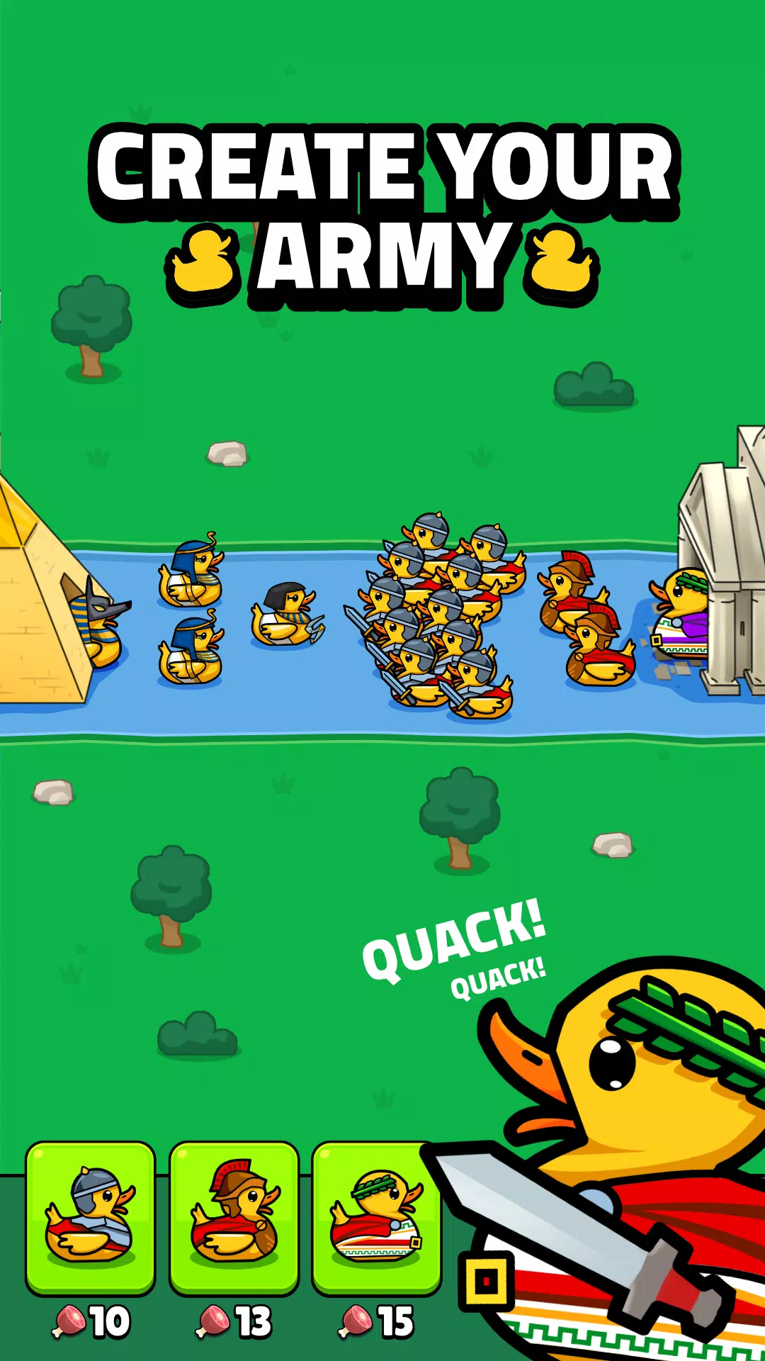 Age of Duck Warriors: War Game スクリーンショット 4