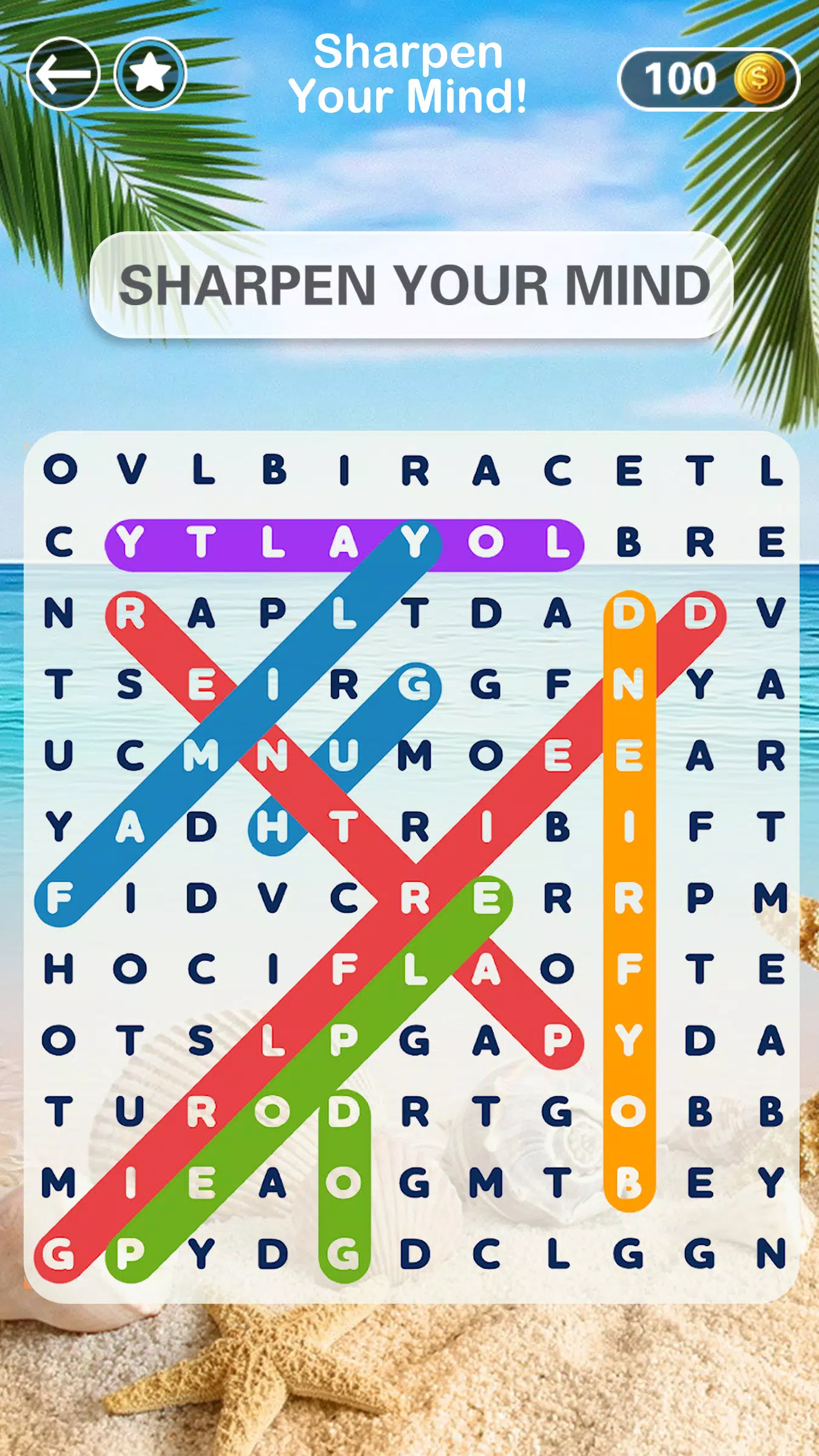 Otium Word: Word Search Captura de pantalla 1