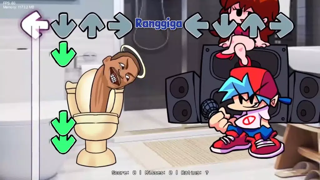 Skibin Toilet - FNF Captura de tela 2
