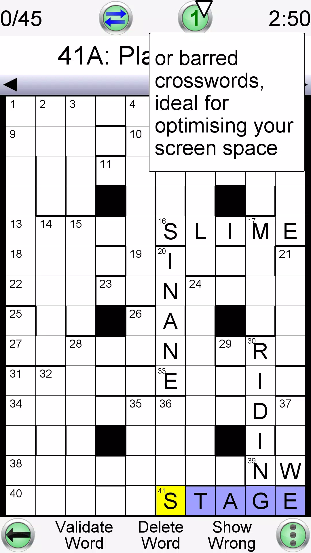 Arrow Crossword Capture d'écran 3