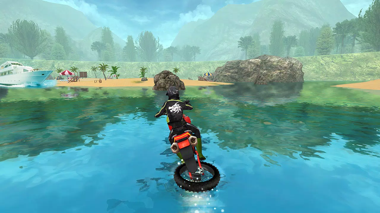 Schermata Bike Racing : Water Bike Games 2