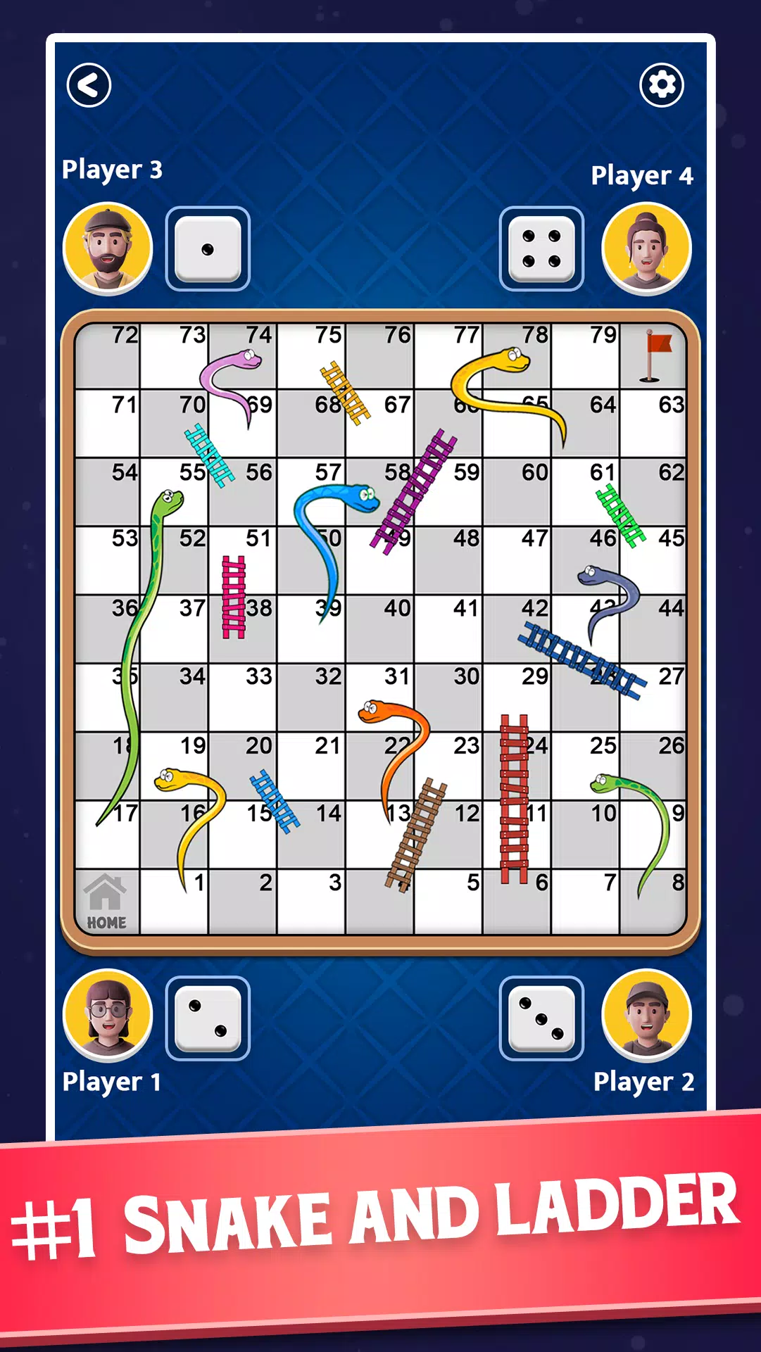 Snakes and Ladders - Ludo Game應用截圖第2張