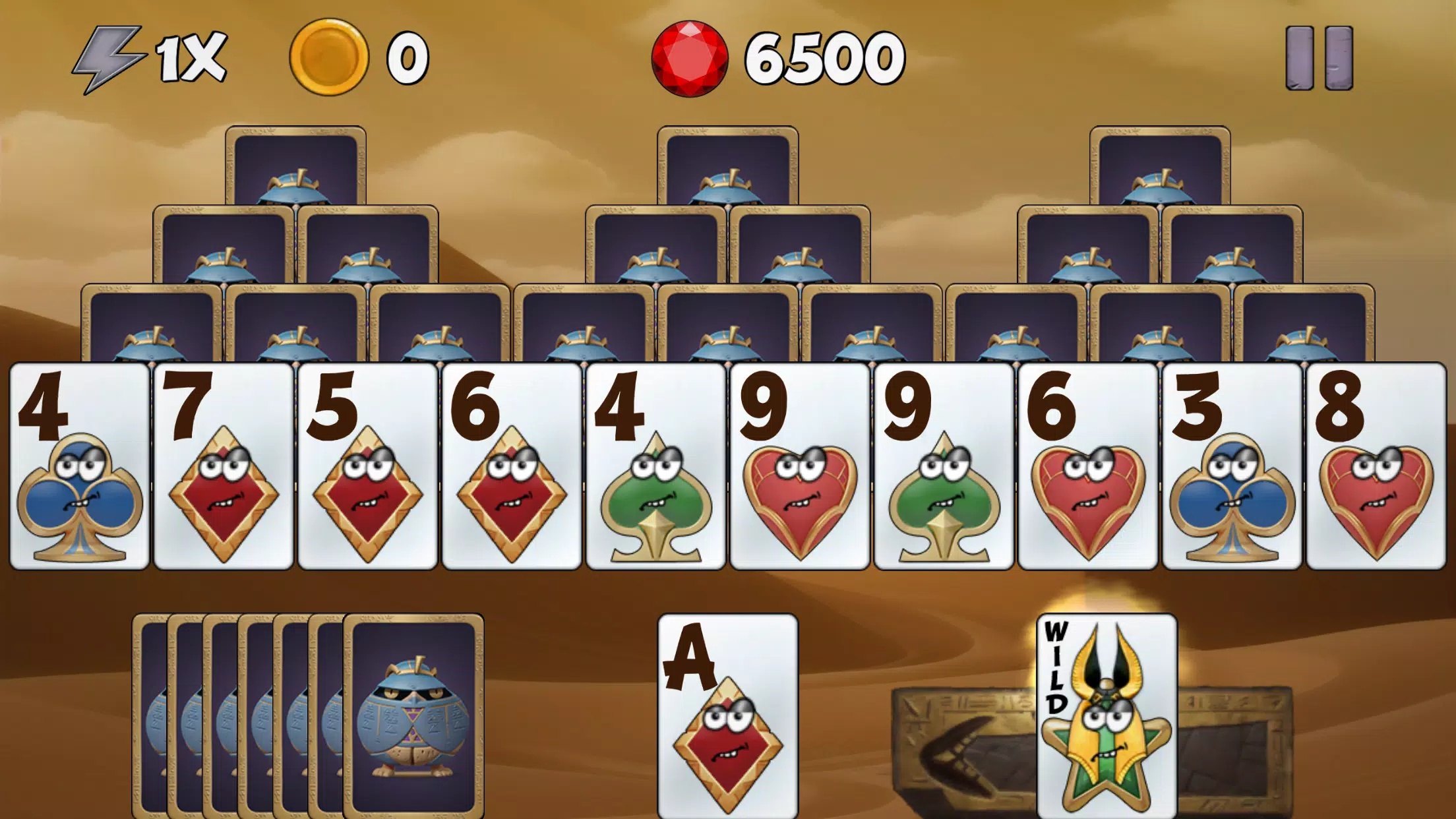 Tricky Tut Solitaire应用截图第1张