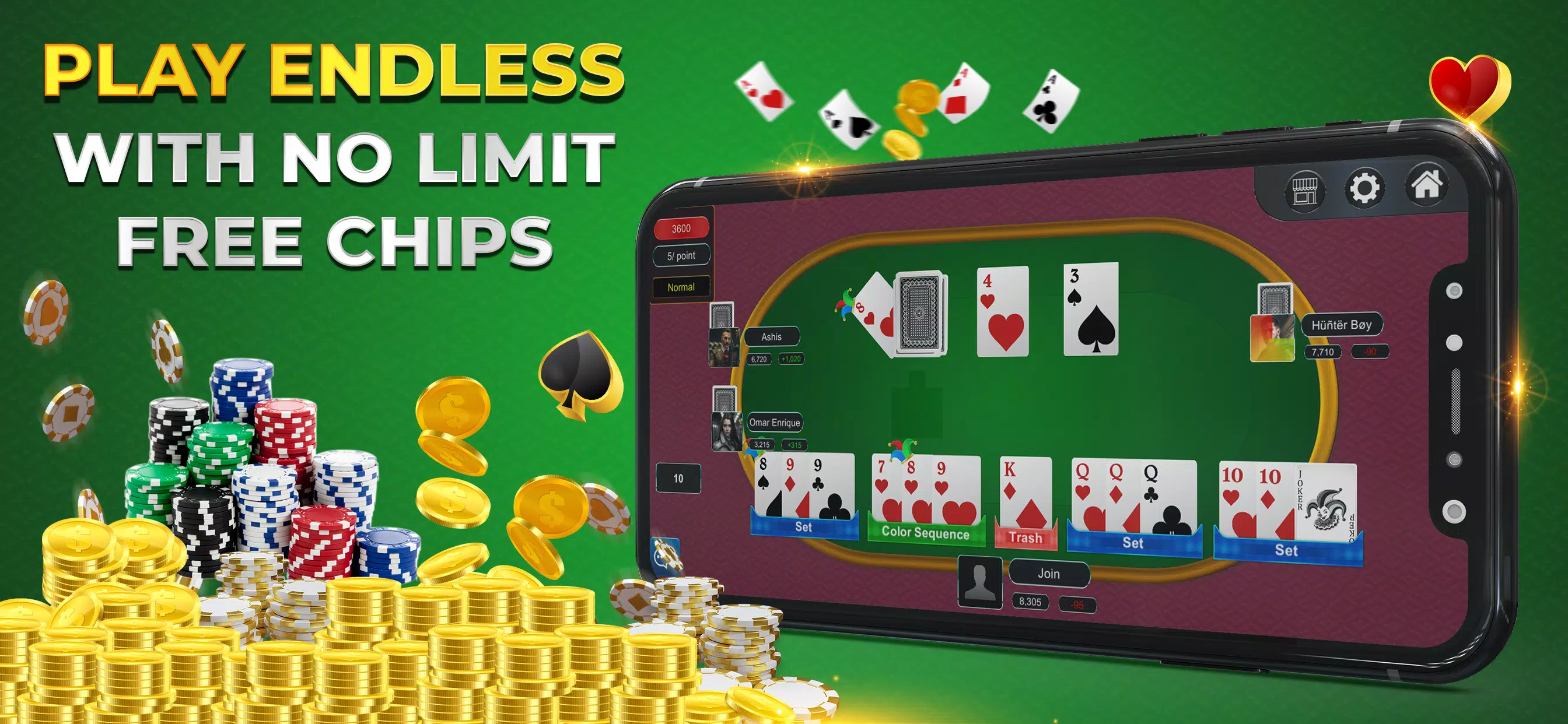 Rummy Online Casino 스크린샷 2