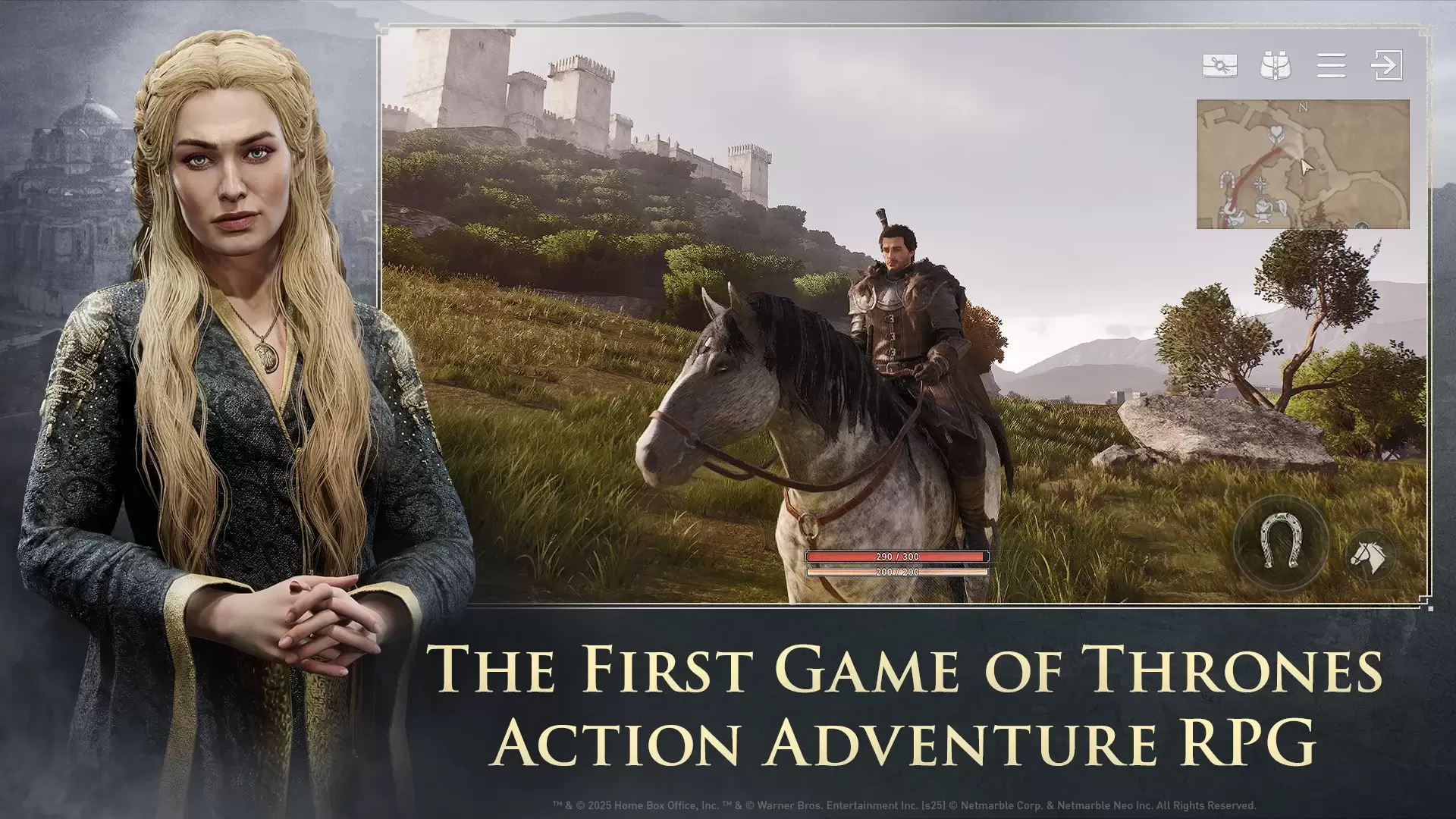 Charakterklassenauswahl in Game of Thrones: Kingsroad