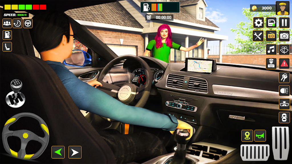 City Cab Driver Car Taxi Games Screenshot 1